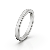 Aliana eljegyzési gyűrű - fehér arany