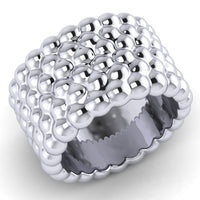 Golyós gyűrű széles