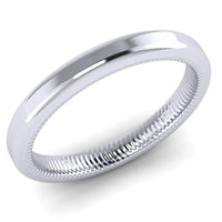 Karikagyűrű - belül bordázott