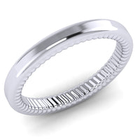 Karikagyűrű - belül bordázott