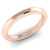 Karikagyűrű - belül bordázott