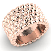 Golyós gyűrű széles