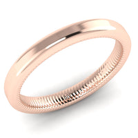 Karikagyűrű - belül bordázott