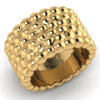 Golyós gyűrű széles