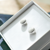 Porcelán fülbevaló