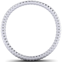 Karikagyűrű - bordázott 2