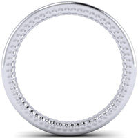 Karikagyűrű - belül bordázott