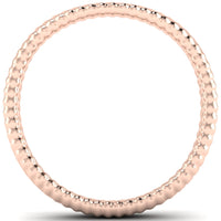 Karikagyűrű - bordázott 2