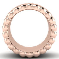 Golyós gyűrű széles