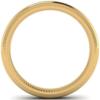 Karikagyűrű - belül bordázott