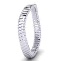 Karikagyűrű - bordázott 2