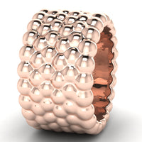 Golyós gyűrű széles