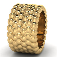 Golyós gyűrű széles