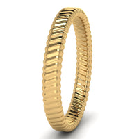 Karikagyűrű- bordázott