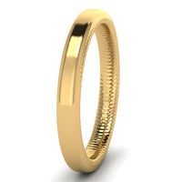 Karikagyűrű - belül bordázott