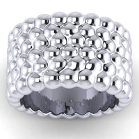 Golyós gyűrű széles