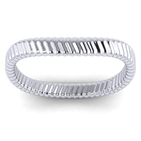 Karikagyűrű - bordázott 2