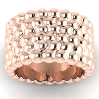 Golyós gyűrű széles