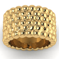 Golyós gyűrű széles