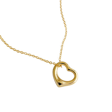 Simple Hollow Heart Girl 925 Sterling Silver Necklace